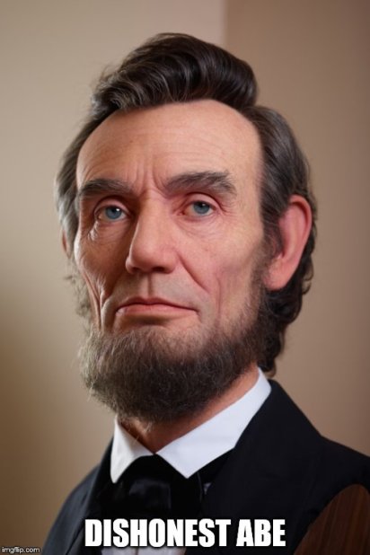 LINCOLN MEME - Dishonest Abe